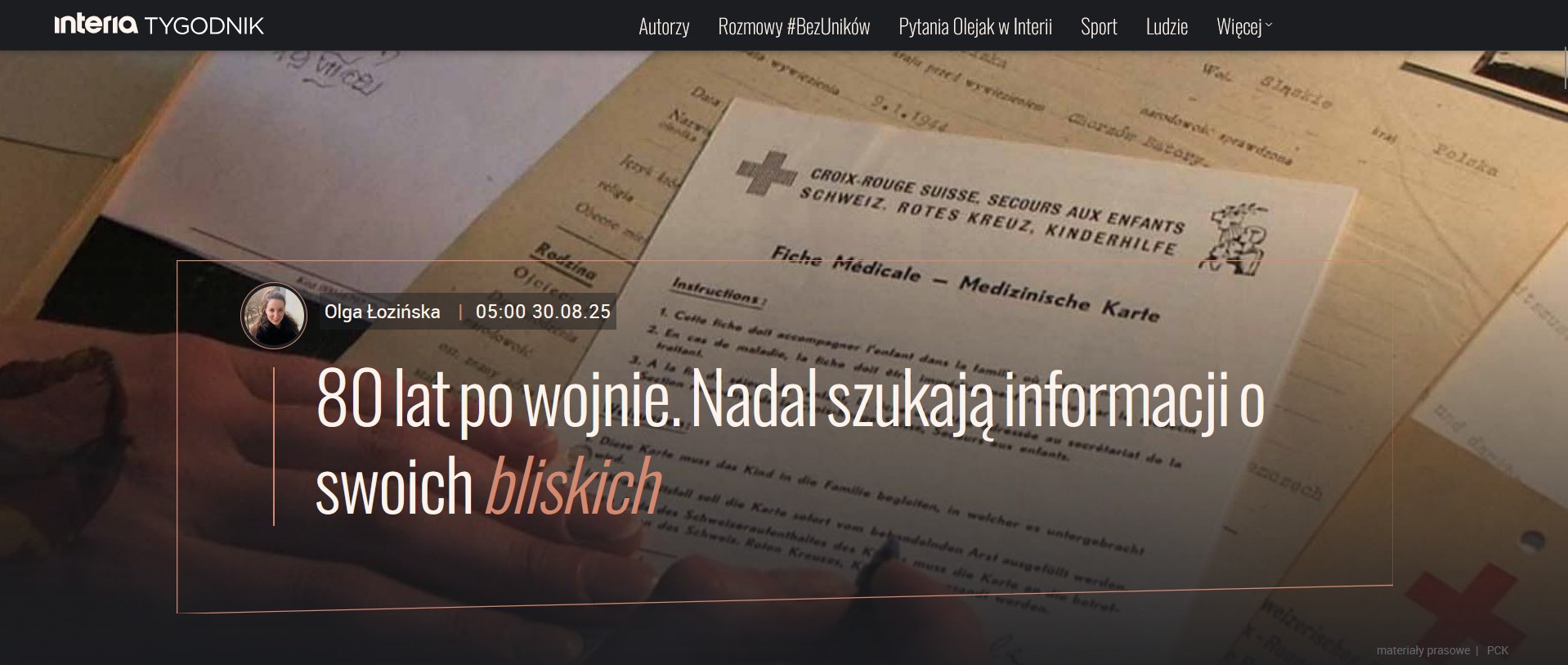Dlaczego po 80 latach od wojny wciąż nie możemy odnaleźć zaginionych?